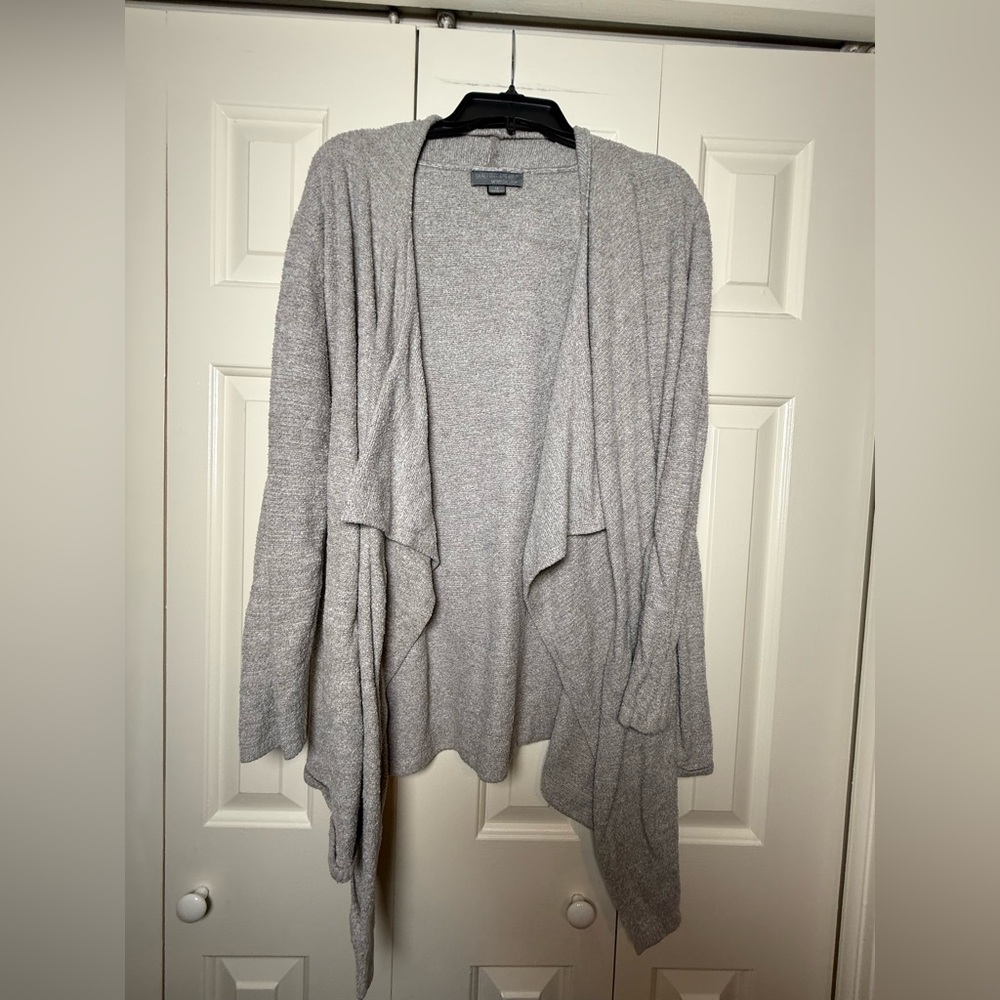 Barefoot Dreams Calypso Wrap Bamboo Open Front Sweater Cardigan